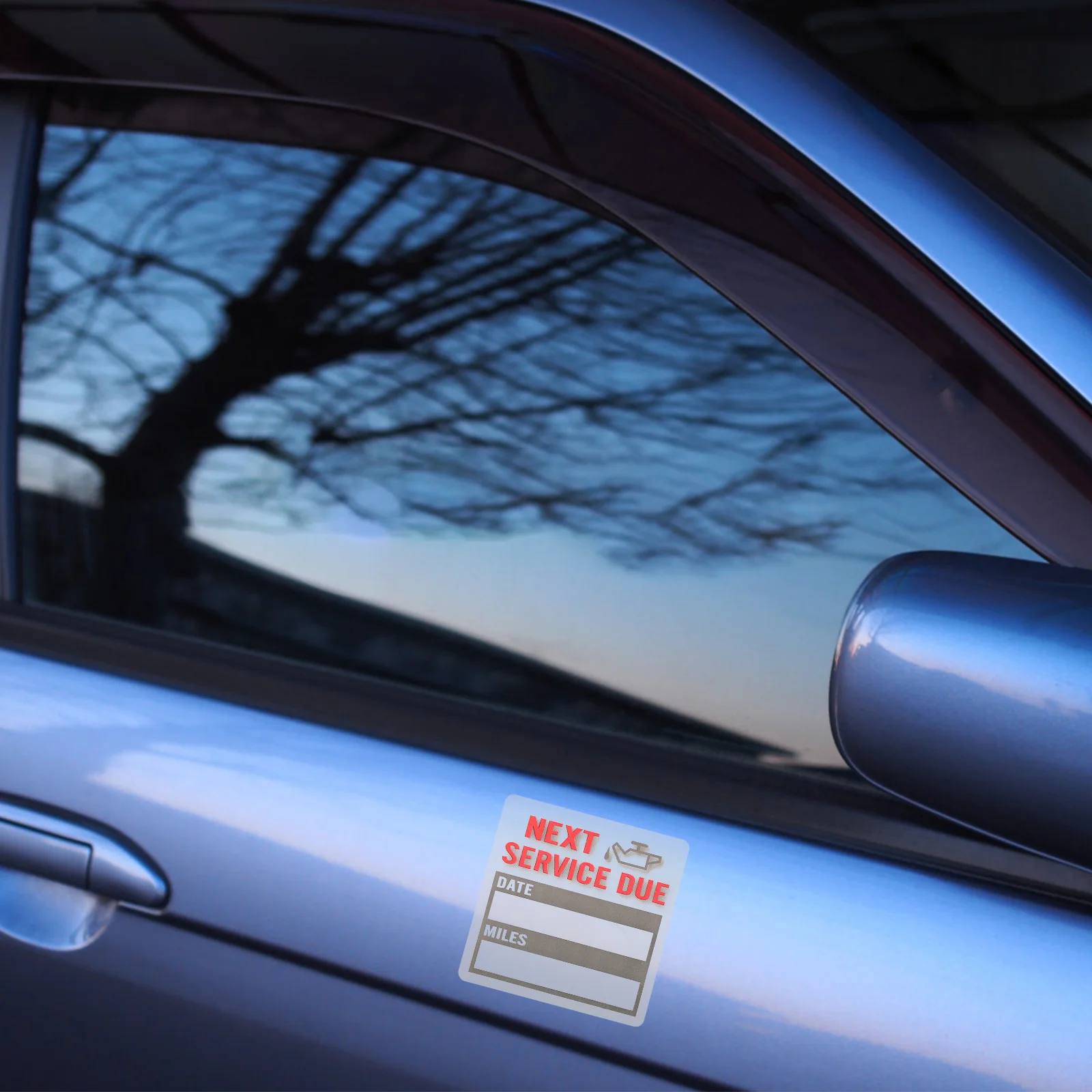 2 рулона автомобильной этикетки для замены масла автоклейкая наклейка