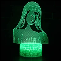 virgin mary 3d lamp acrylic usb led night lights neon sign lamp christmas decorations for home bedroom birthday gifts