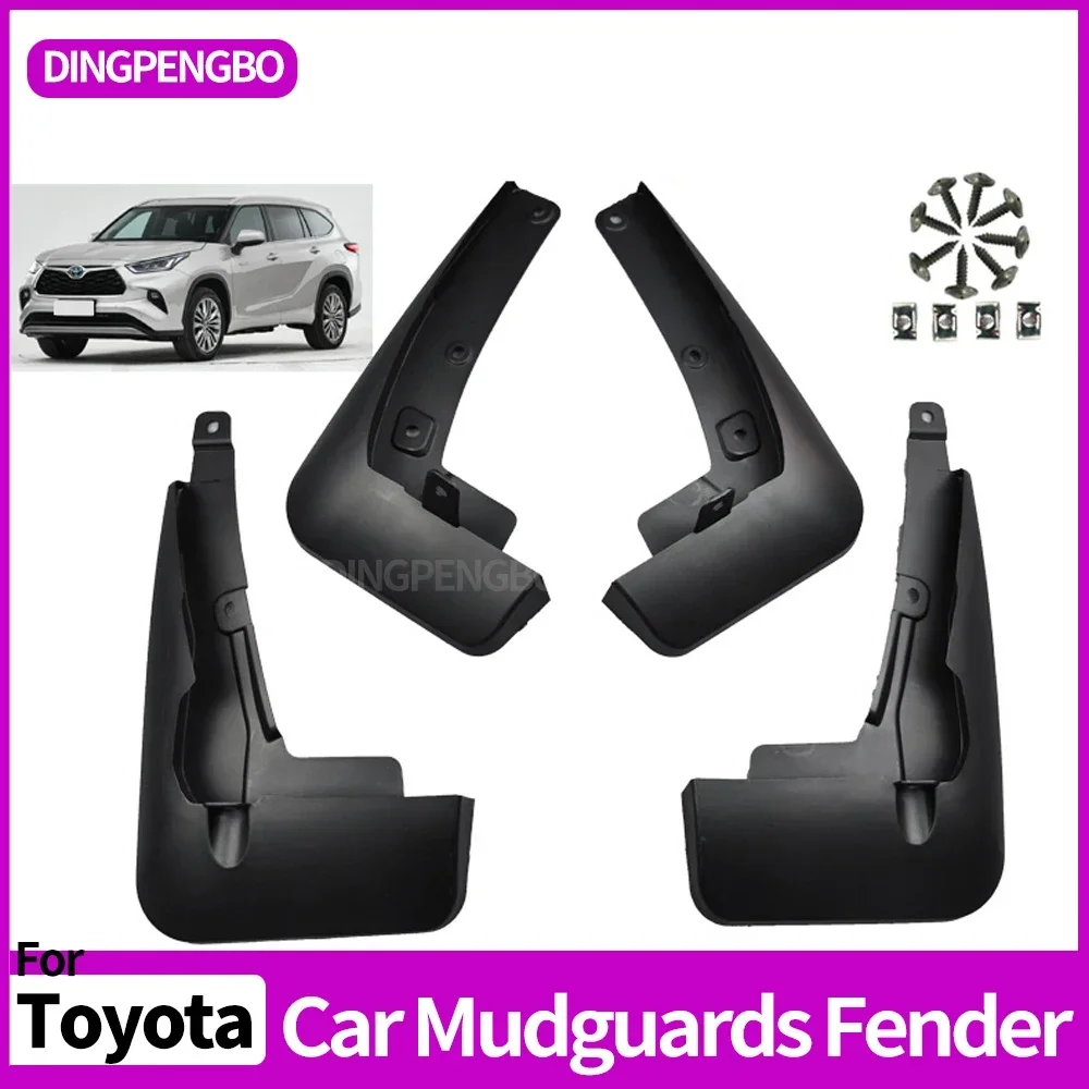 Брызговики для Toyota Highlander Kluger 2022-2023 брызговики передние и задние колеса крыло