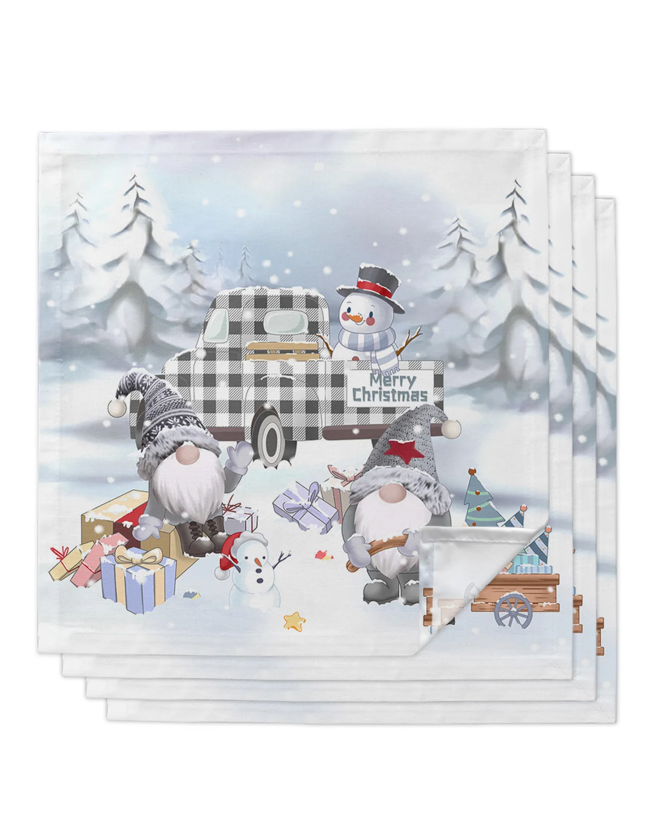 

4/6/8 шт., салфетки для украшения стола