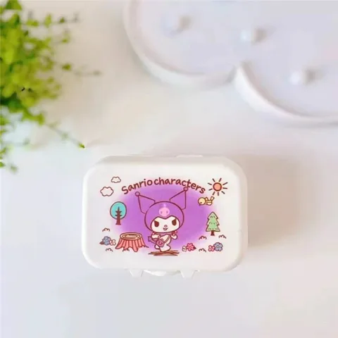 Sanrio, коробка для хранения hello kitty, мультяшный откидной мыльница с крышкой, сушилка для мыла с крышкой для туалета, дома, ванной комнаты, Коробка для мыла, подставка для мыла