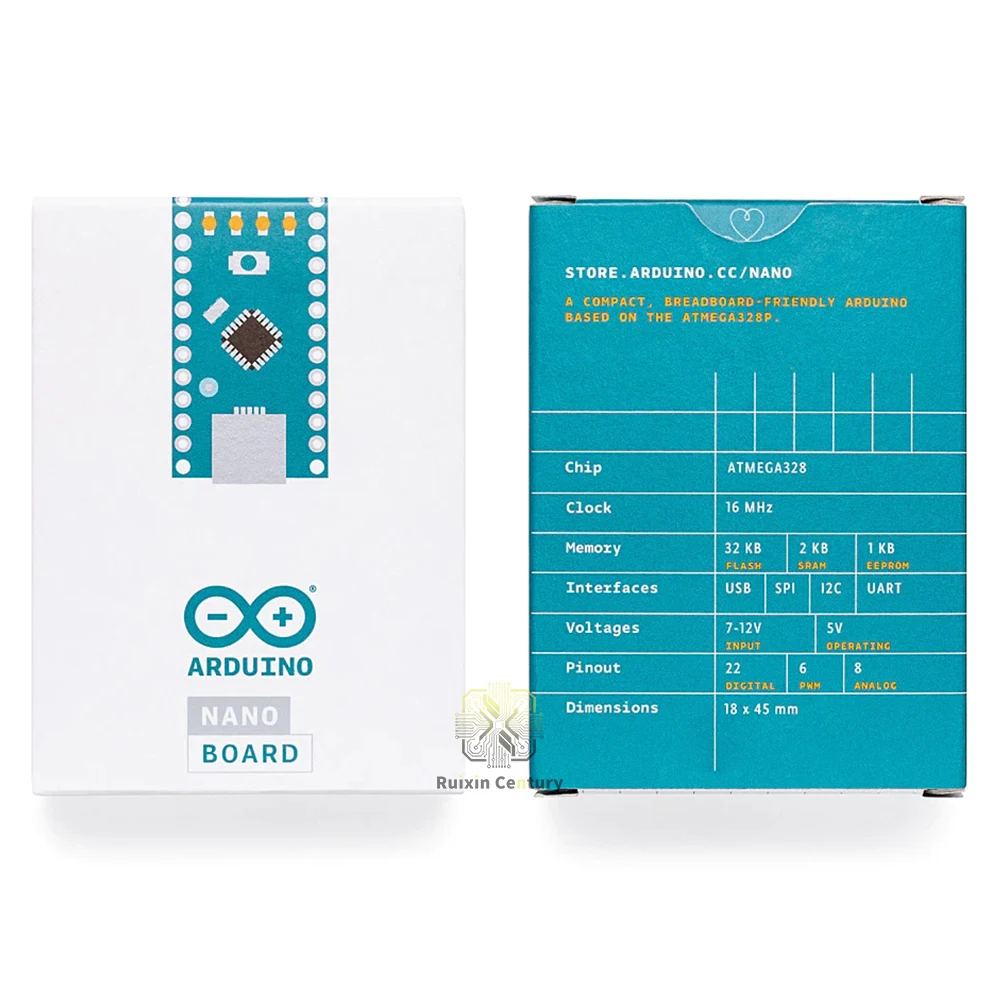 Плата разработки микроконтроллера ATmega328 Mini (FOR A000005), 16 МГц, 32 КБ Flash, 2 КБ SRAM, 14 цифровых вводоввыводов, 6 ШИМ-каналов, Mini-USB, Оригинал (art.: 3920dc3dedb5a) - 3920dc3dedb5a