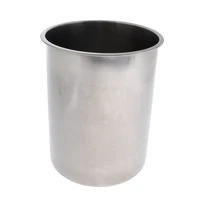 2 5l thickened stainless steel champagne ice bucket wine cooler chiller for restaurant home party