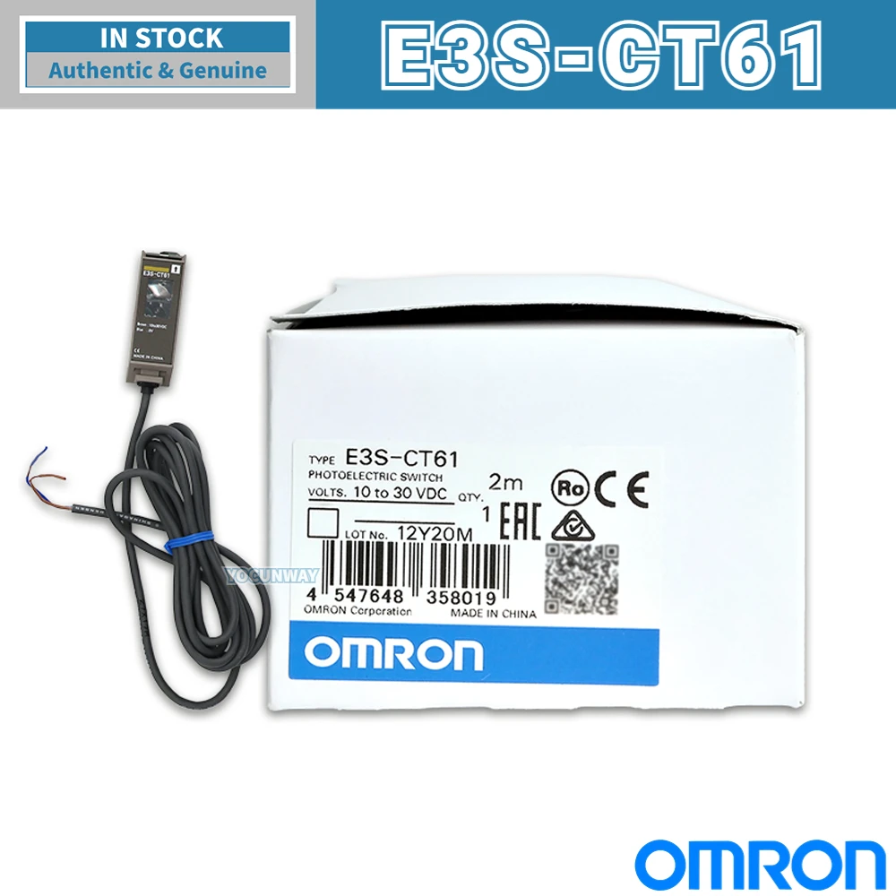 Новый подлинный оригинальный фотоэлектрический датчик OMRON E3S-CT11 CT61 CT66 CR11 CR61 D11 CD12 микродатчик