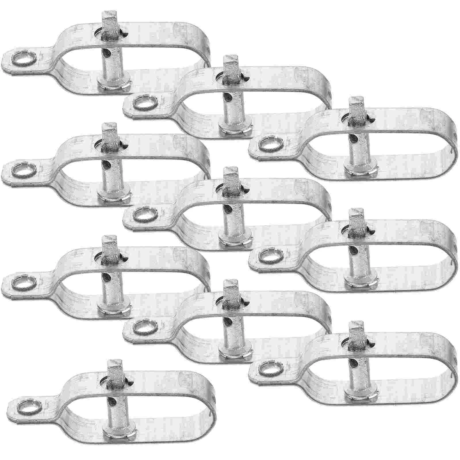 

10Pcs Heavy Duty Steel Wire Tensioners Iron Made Steel Wire Rope Tightener