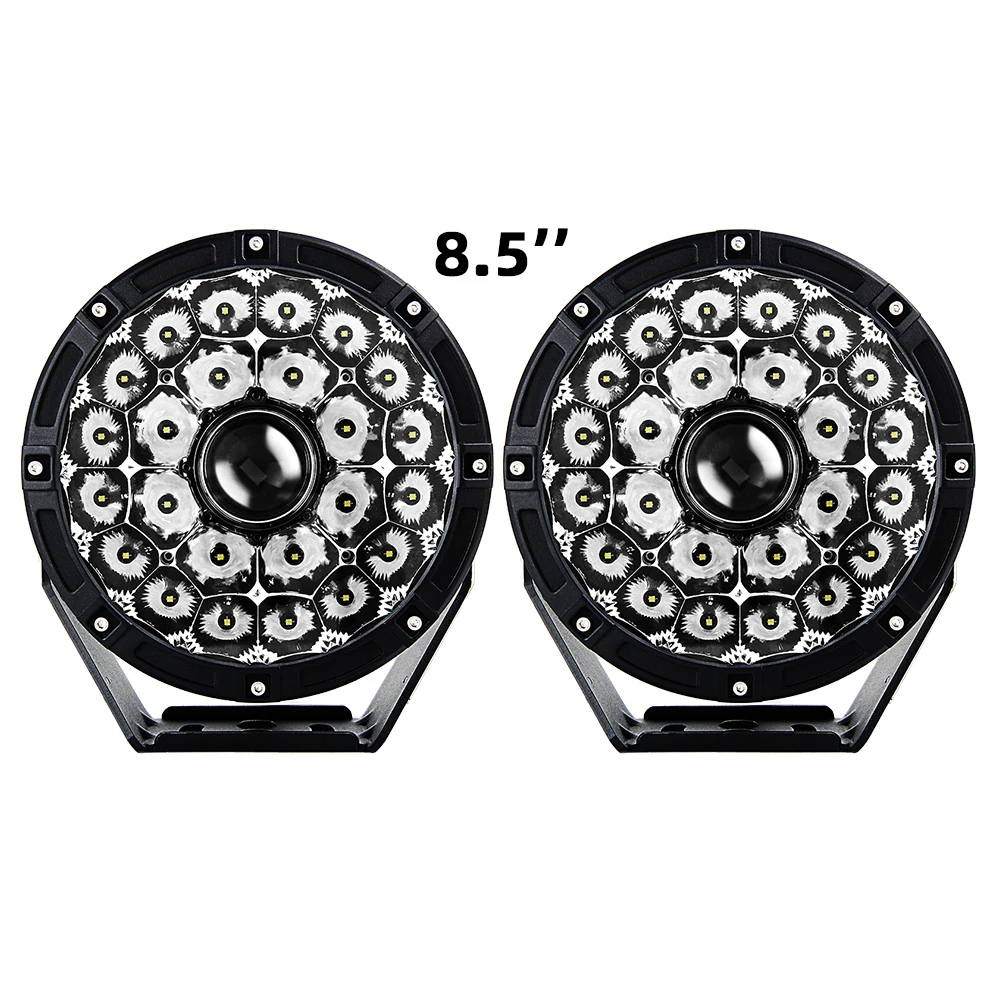 

2KM Distant 100000Lm Laser Spot Beam 145w 12V New 8.5 Inch Round laser Led Work Light