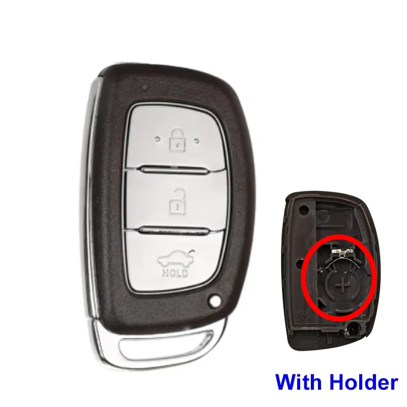 

3 4 Bottons Car Key Housing Fob Key Shell Case for Hyundai IX25 Sonata I30 Verna Creta Solaris Creta Mistra Elantra Tucson IX35