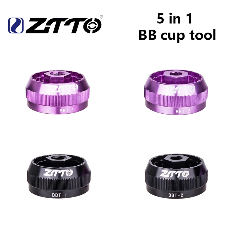 

ZTTO 5 in 1 Bottom Bracket Bike Tools TL fc24 fc25 DUB BBR60 BB93 Mega Evo BB52 BSA30 BB386 Installation Remover Repair Tool