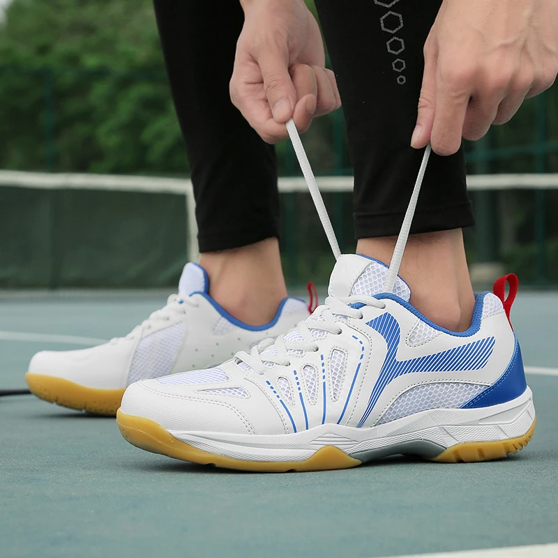 Men's Women's Tennis Volleyball Shoes Professional Court Sports Shoes Breathable Badminton Sports Shoes Men's Sports Shoes