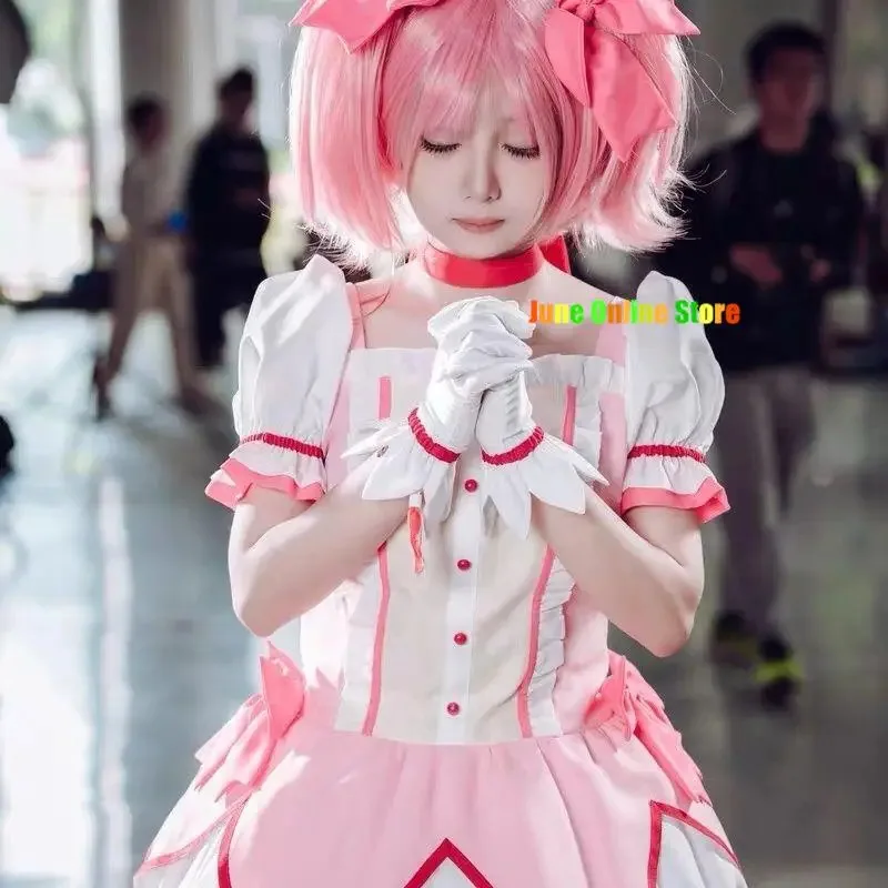 Фото Vivi 2025 аниме Madoka Magica костюмы для косплея Vestido Puella Magi костюм на Хэллоуин для женщин Лолита Encanto платье костюм горничной Dr №4