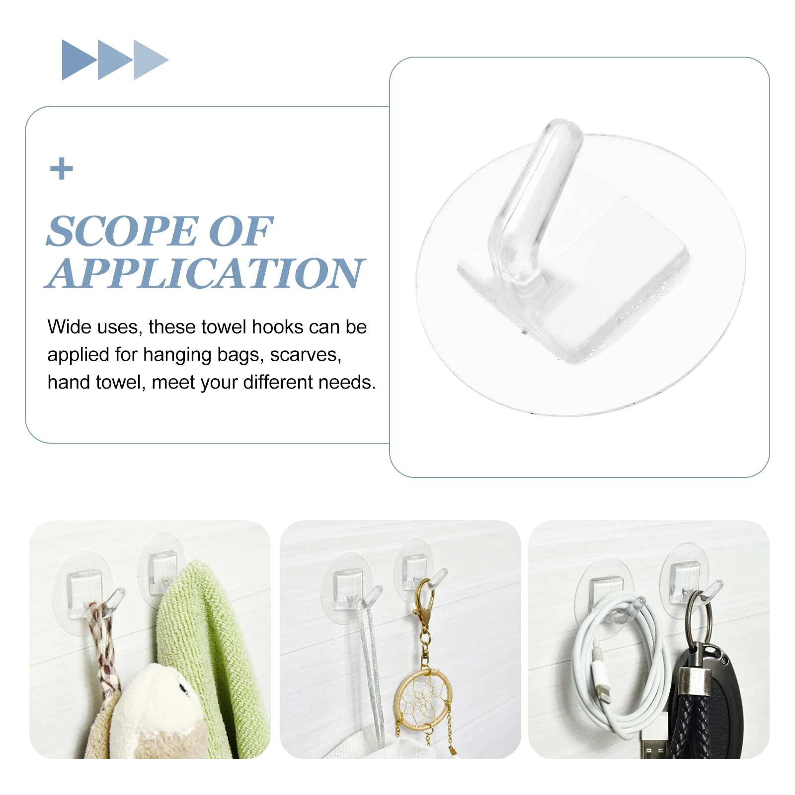 Рисунок 4 - настенные крючки для полотенец