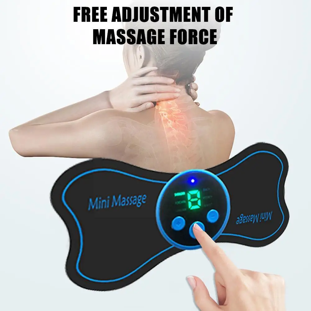 

1PC Portable Multifunctional Massage Mat Cervical Spine Shoulder Massager Mini And Neck Body Back Electric Mini Massager D6W1