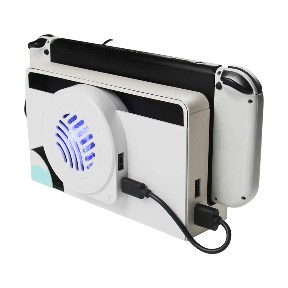 

Охлаждающий вентилятор для док-станции с зарядным устройством NS OLED, охлаждающий турборадиатор для игровой консоли с теплоотводом, радиатор...