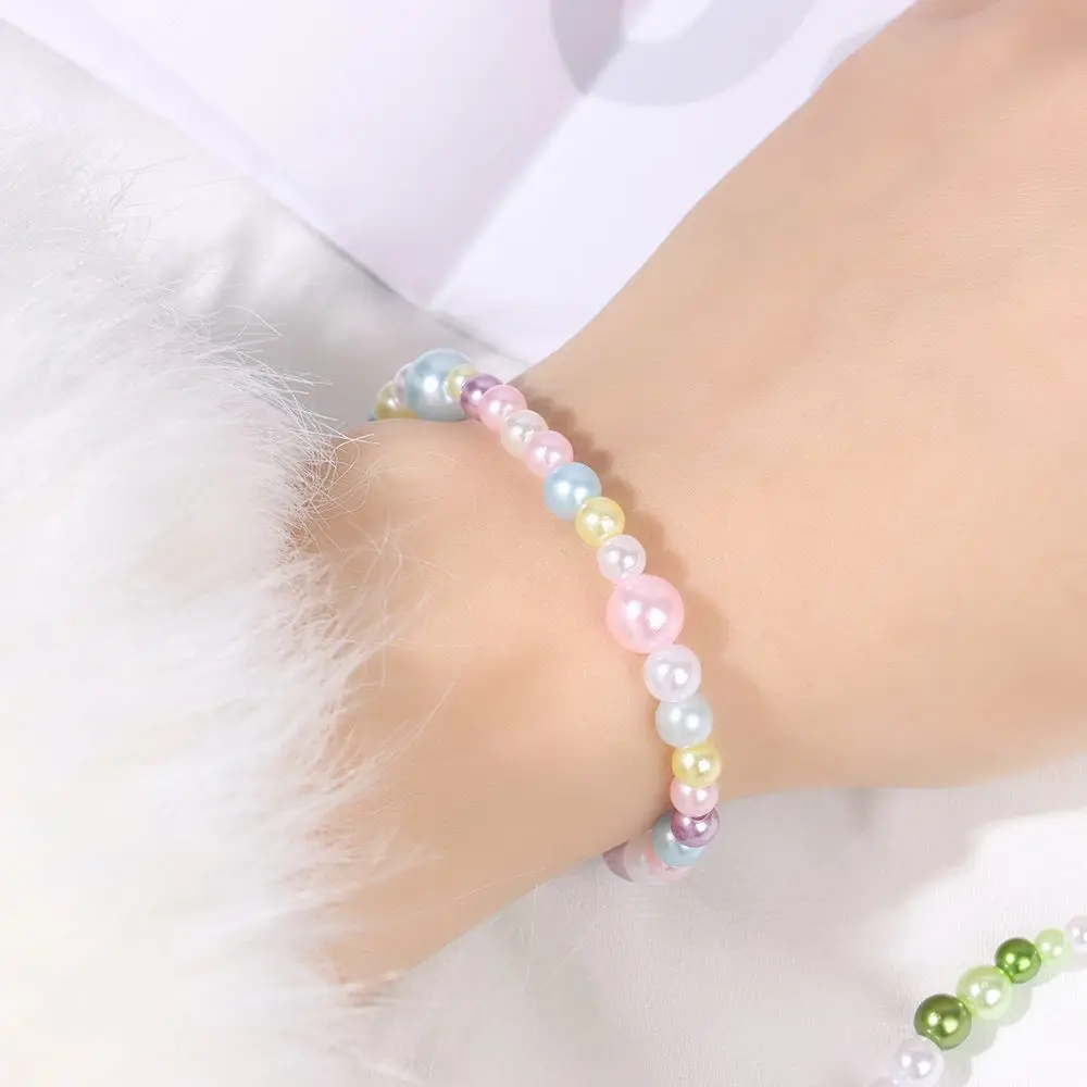 

With Hole DIY Craft Sewing Nail Art Decoration Acrylic Imitation Pearl Mix Round Bead Garment Beads Clothing Supplies