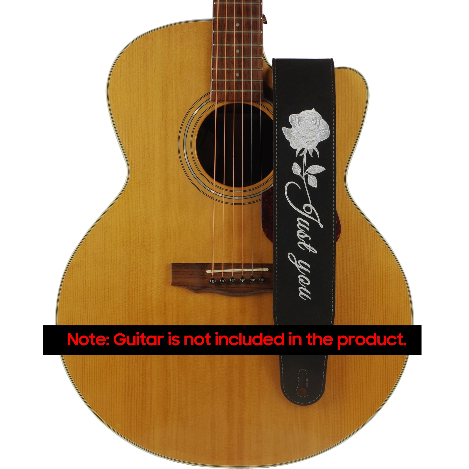 

New Design Cow Leather Cowhide Soft Durable Guitar Strap Acoustic Electric Guitar Strap Bass Strap Adjustable Guitar Belt Strap