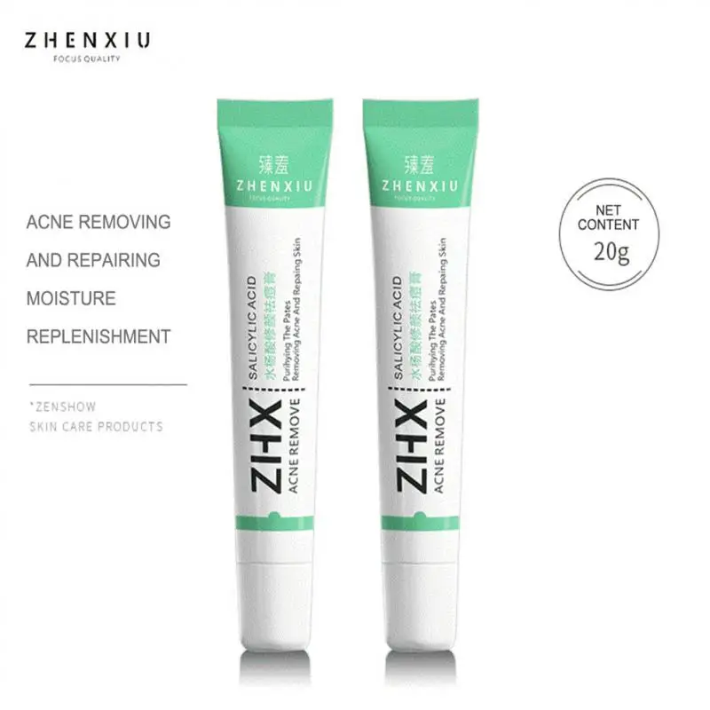 

20g Salicylic Acid Acne Removal Cream Shrink Pores Refining Cream Blackhead Remover Anti-aging Oil Skin Care Korean Products
