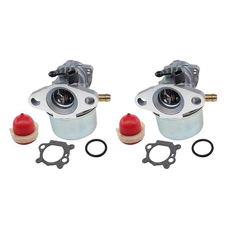 

2X Mowers Carburetor For Briggs & Stratton Engine 799868 498254 497347 497314 498170 Carb 4Hp 5Hp 6Hp 6.75Hp 6.5Hp 7Hp