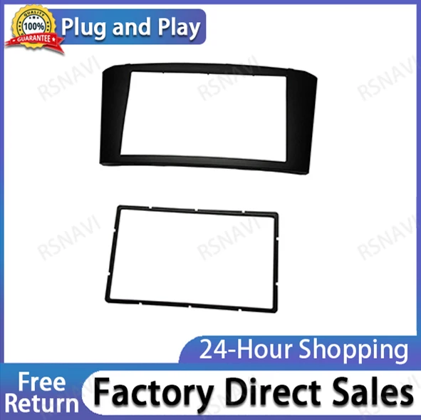 Двойная стереопанель 2 Din для Toyota Avensis 2002-2008 установка радиоприборной панели DVD