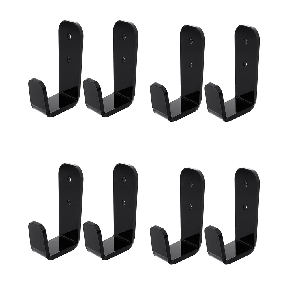 

4 Pairs Wall Rack Poles Organizer Good Light Safe Nice Durable Wall Organizer Wall Hook Stand for Home