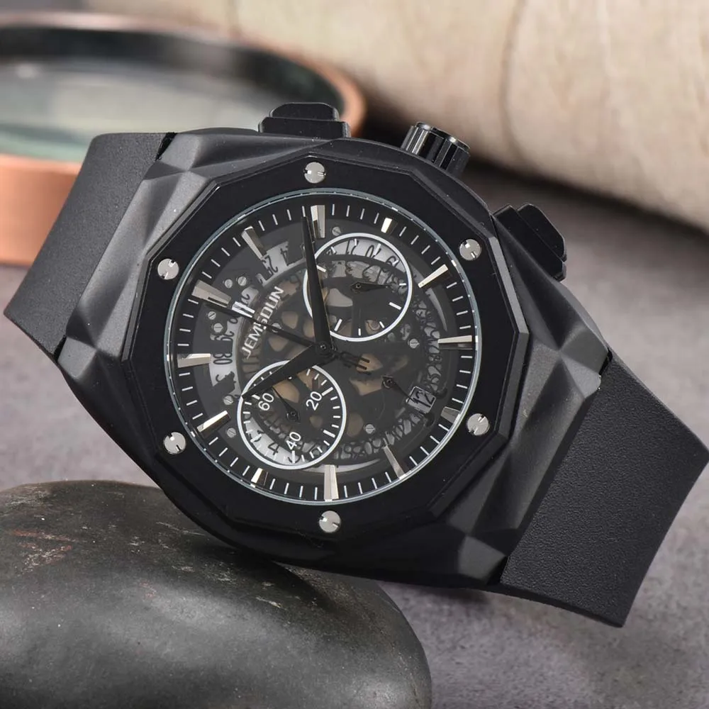 

Top New Original Brand Watches for Mens Luxury Multifunction Chronograph Watch Business Sports Automatic Date Quartz AAA Clock