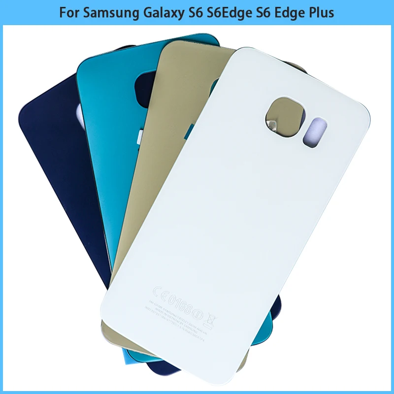 Стеклянная панель для Samsung Galaxy S6 Edge Plus G920 G925 G928 задняя крышка аккумулятора корпуса