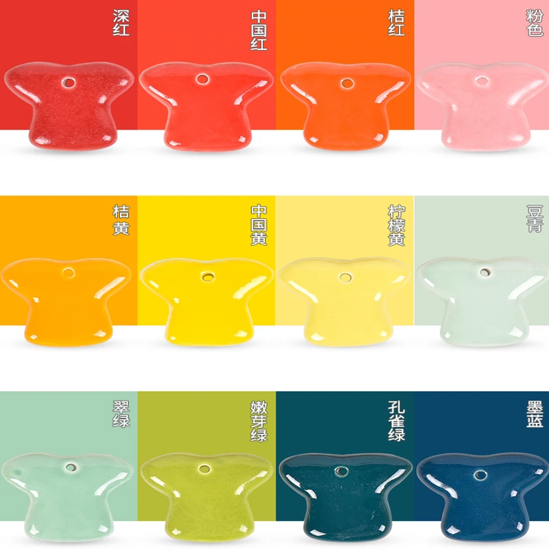 Керамическая глазурь цветная керамическая высокотемпературная 1280 ℃ ~ 1350 цветные