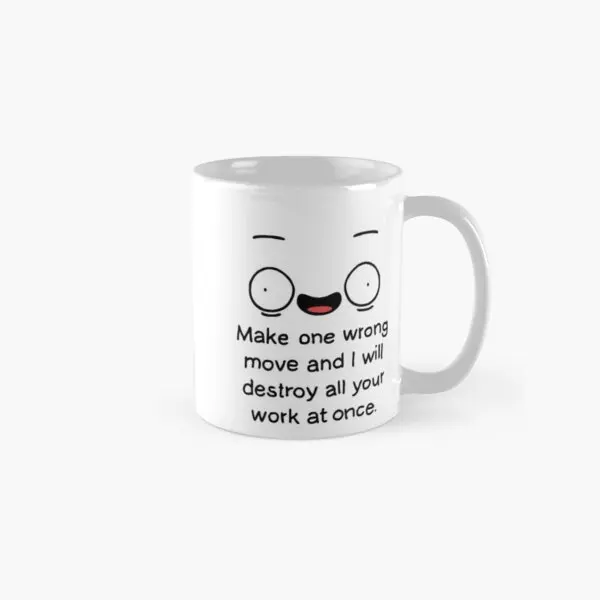 

Классическая кружка Mad, чашка с изображением, чашка с изображением кофе, чая, круглая дизайнерская ручка, подарки с принтом, простая посуда для напитков