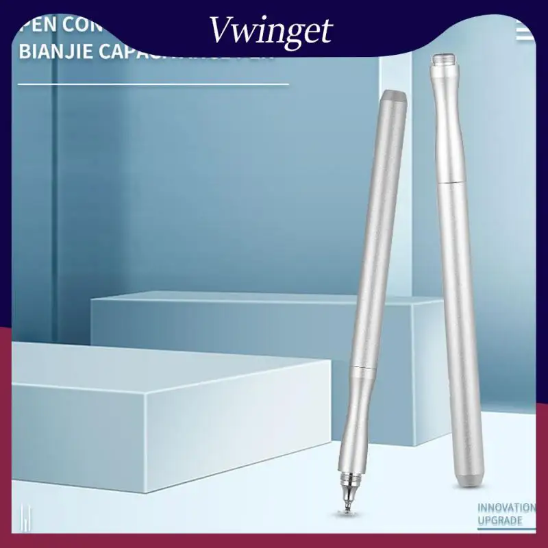 

Stylus Pen Exquisite No Delay Non-slip Multi-color 2 In 1 For Cellphone Tablet For Iphone Samsung Stylus Capacitive Touch Pencil