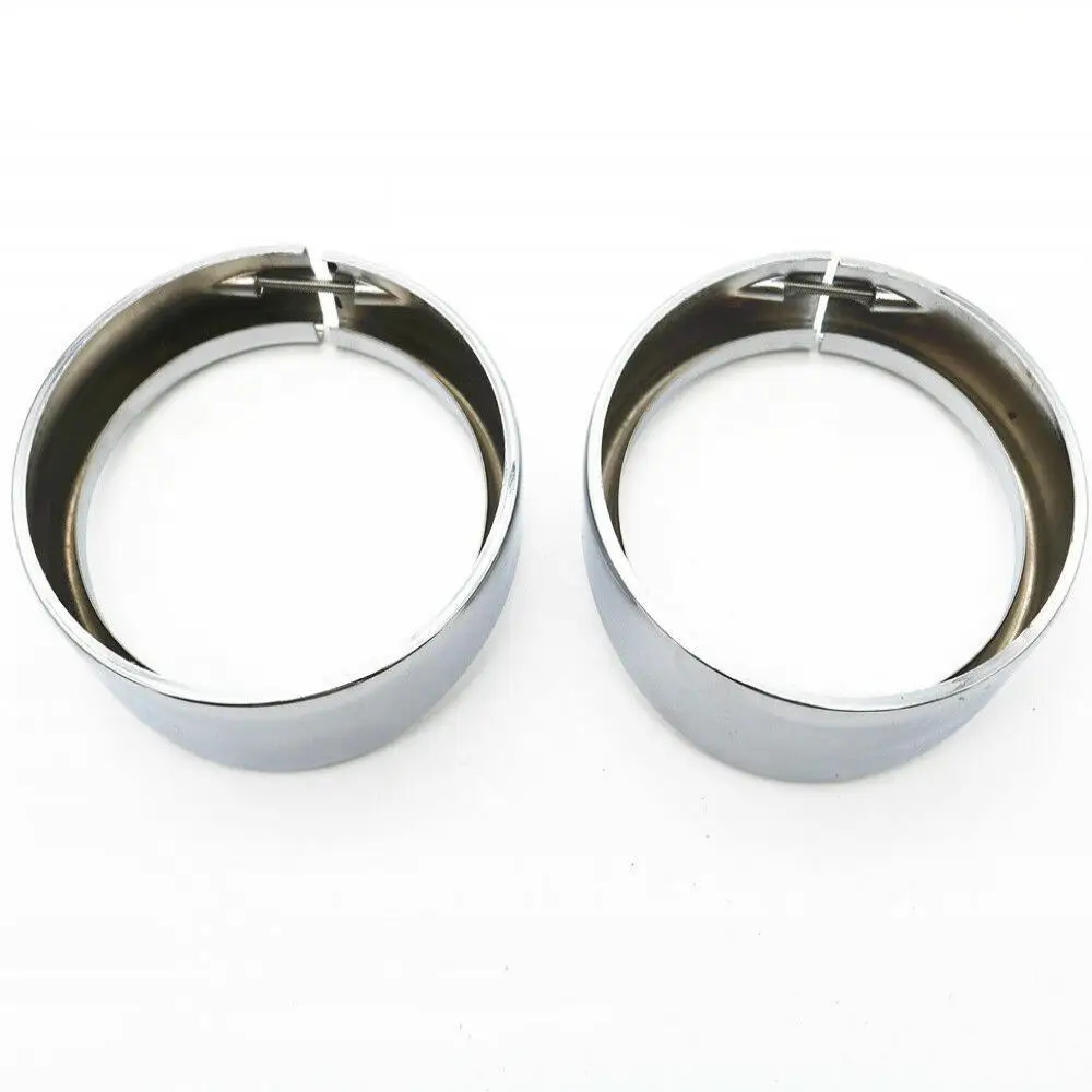 

Lamp Trim Motorcycle 2Pcs 4.5inch Protective Light Visor Style Passing Ring