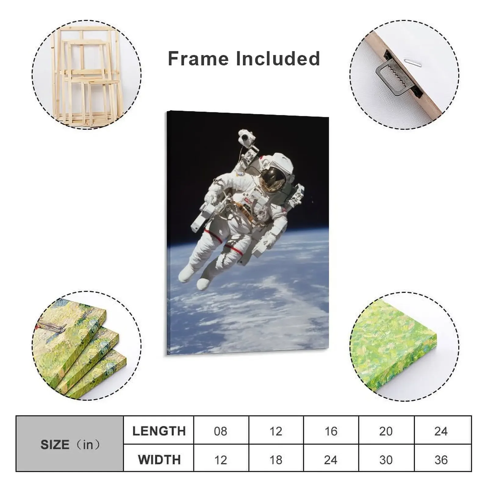 Астронавт Брюс Маккандерс на первом везде без привязанного космического