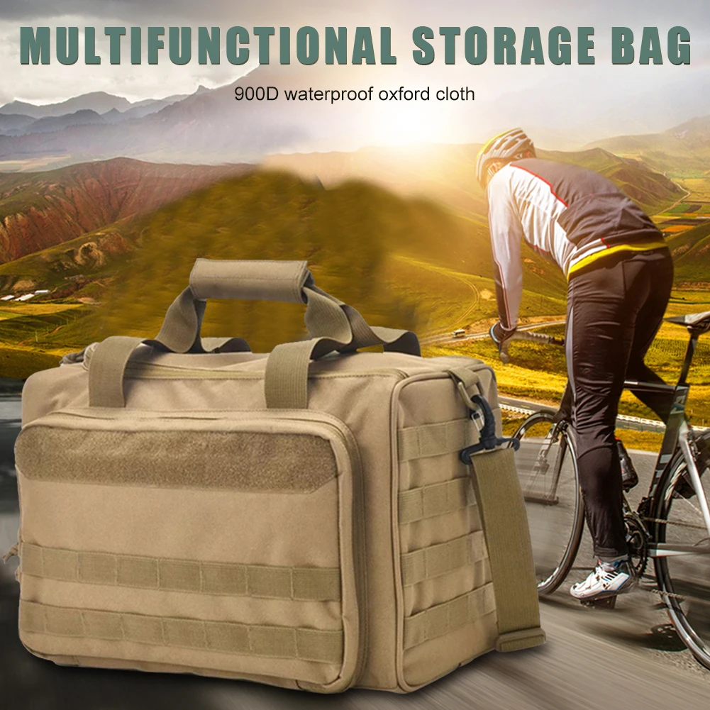 

Сумка-слинг с системой Molle для охотничьих инструментов, водонепроницаемая, 900D, чехол для пистолета из ткани Оксфорд, многофункциональные от...