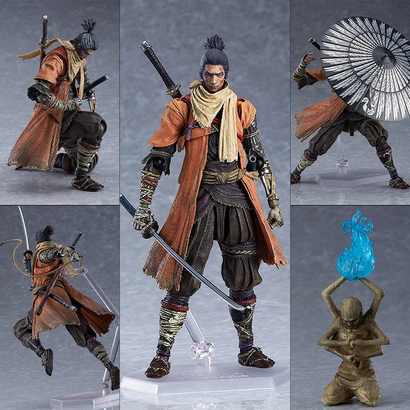 Фото Sekiro Shadow Die Twice игровые периферийные устройства, высококачественная копия, обновленные и модифицированные версии, экшн-фигурка, подарок для мобильности №2