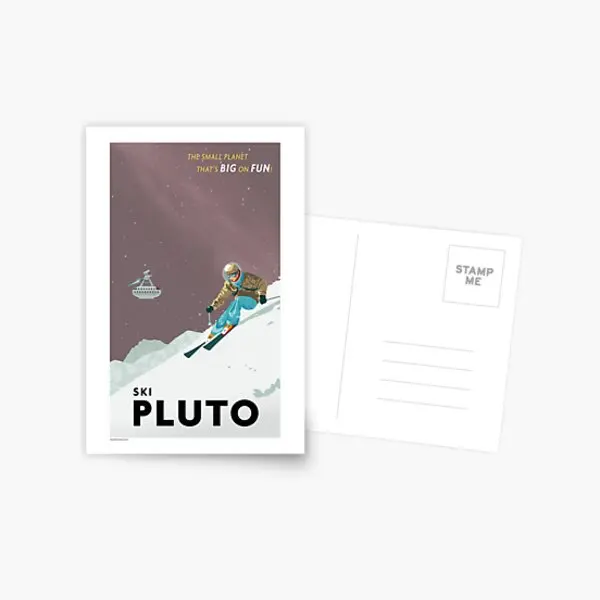 

Постер-открытка Pluto для путешествий, альбом с памятью, подарок для мальчиков, спальни, мультяшная фотография, декор в эстетическом стиле