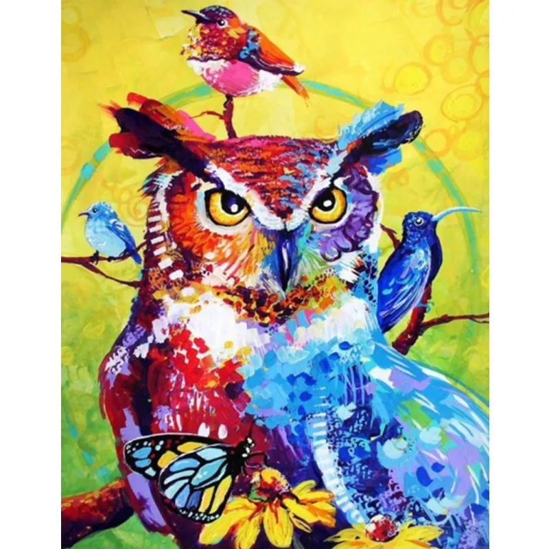 

Алмазная живопись, сова 5d, мозаика «сделай сам», полностью квадратная, круглая, алмазная вышивка Стразы, алмазная вышивка, картины