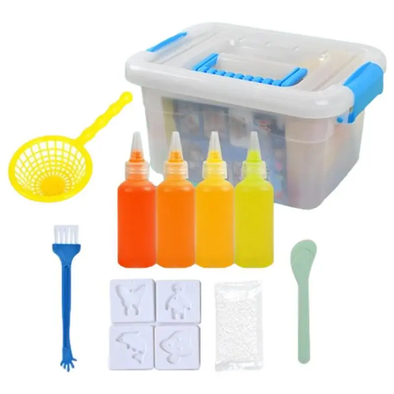 

Creative 3D Magic Gel Craft Kit Magic Water ELF Solution Magic Water Baby Special Pigment Handmade Water Beads Elves Toy