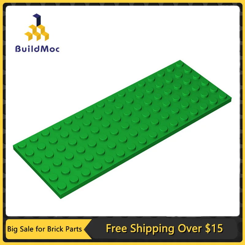 

1KG 80PCS MOC Parts 3027 Plate 6 x 16 Compatible Bricks DIY Assmble Building Blocks Particle Kid Puzzle Brain Toy Gift