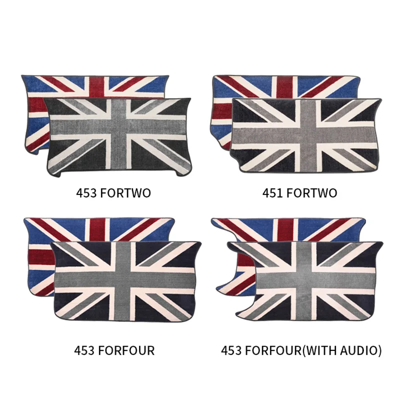 Коврики в багажник по индивидуальному заказу для Smart 451 453 Fortwo Forfour коврик с
