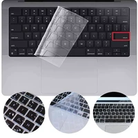 ultra thin clear tpu keyboard cover for macbook pro 14 inch 2021 m1 a2442 for macbook pro 16 inch 2021 m1 max a2485