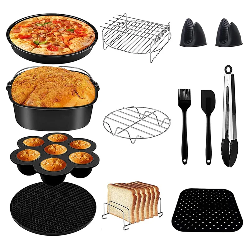 

5.5 L Square Oil-Free Fryer Accessories,for Cosaori/ 5L 5.2L 5.5L 5.7L and More,All of Square Air Fryers