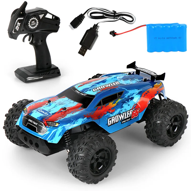Rc Cars Off Road 4x4 with LED Headlight 1/14 Scale Rock Crawler 4WD 2.4G High Speed Drift Remote Control Monster Truck Toys enlarge