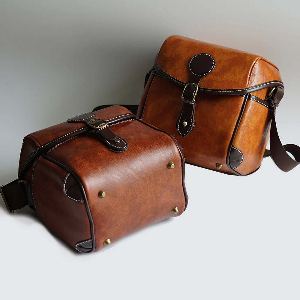 Сумка для портативной камеры кожаный чехол для Panasonic FZ1000 FZ2000 FZ300 FZ70 GX7III G9 G85 G90 G95 GX85 G100 Противоударная сумка через плечо