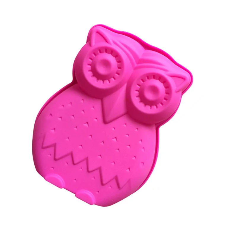 

Large Cute Owl Shaped Baking Silicone Cake Mold Handmake Chocolate Bread Mould For Kitchen Bakeware Cake Pan Tools