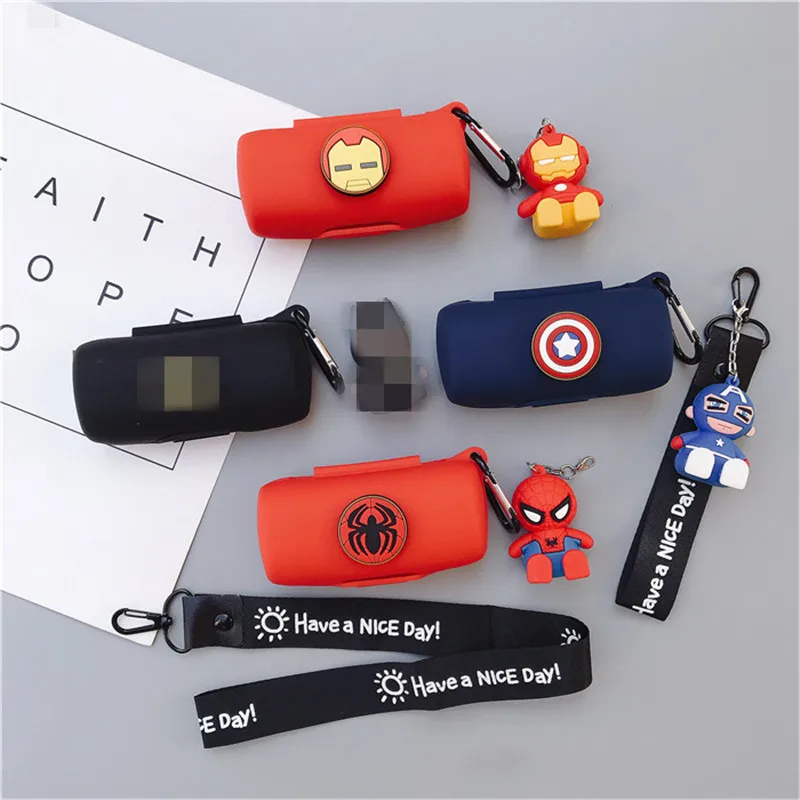 

Disney Marvel Earphone Case For Bose Soundsport Free Soft Silicone Wireless Bluetooth Eadbuds Charger Protective Cover