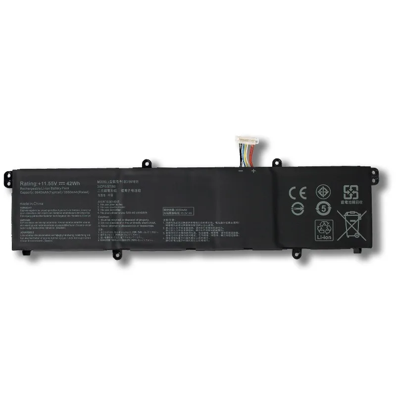 Фото Новые аккумуляторы B31N1911 42 Вт·ч 11.55 В для ноутбуков ASUS V4050F/E X1502Z ADOL14FQC/14EQ ADOL14EA M413DA X413DA. Быстрая доставка. №4