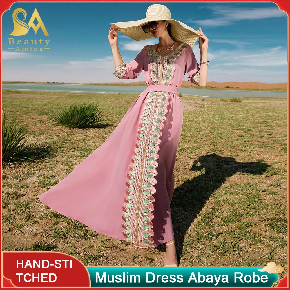 2022 Dress For Women Prom Dresses Abayas Robe Women Party Lady Dress Mmuslim Sets Even Dress Summer Skirt Women Abayat Abaya