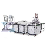 automatic disposable 3ply facial mask making machine