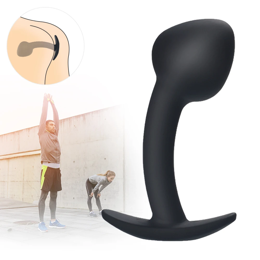 Анальная пробка в виде гриба секс-шоп Высококачественная силиконовая Мужской