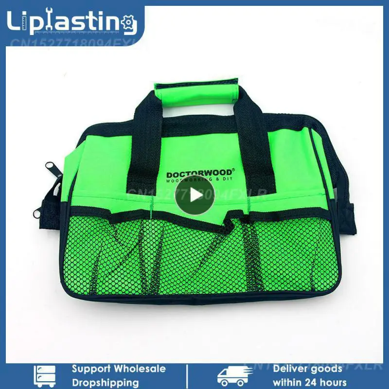 

1/3/4PCS Multifunctional Tool Bag Large Garden Canvas Pockets Tool Storage Organiser Tote DIY Kit Gardener's Choice