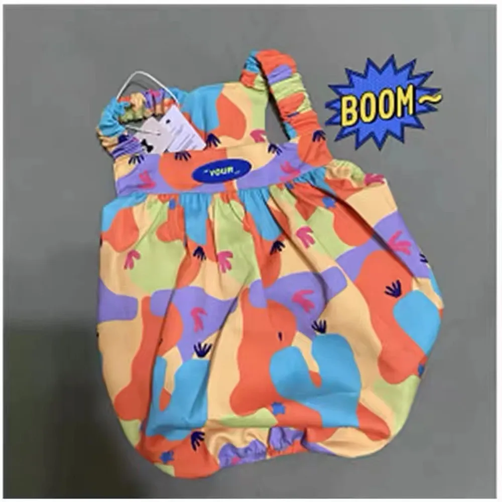 Одежда для домашних животных юбка маленьких собак пальто кошек летняя Милая