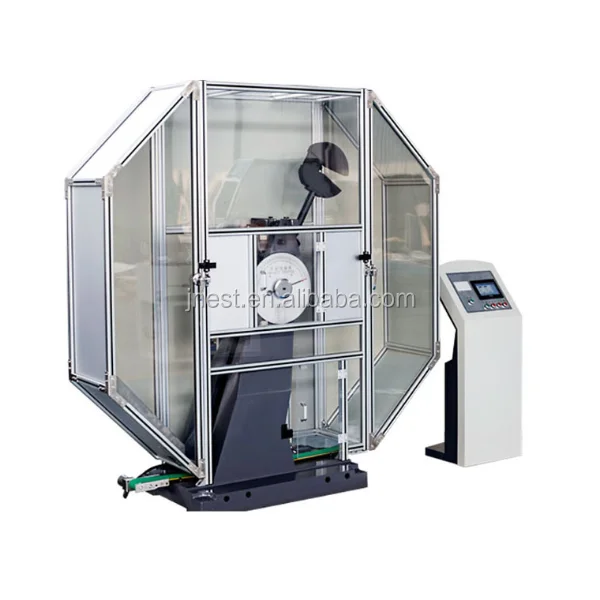 ISO 148-1 450J 600J 750J сенсорный экран металлический материал Charpy маятниковый аппарат